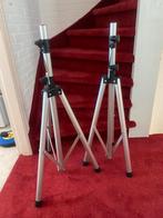 PA speaker stands statieven 2 stuks, Muziek en Instrumenten, Standaards, Instrumentstandaard, Gebruikt, Speaker, Ophalen