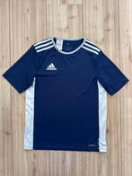 Blauw adidas sportshirt maat 164 / XS, Blauw, Ophalen of Verzenden, Zo goed als nieuw, Adidas