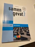 Samengevat Geschiedenis HAVO, Ophalen of Verzenden, Zo goed als nieuw, HAVO, Geschiedenis
