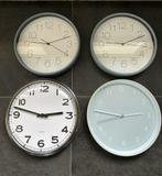 Te koop 4 wandklokken zgan, Ophalen of Verzenden, Zo goed als nieuw, Analoog, Wandklok