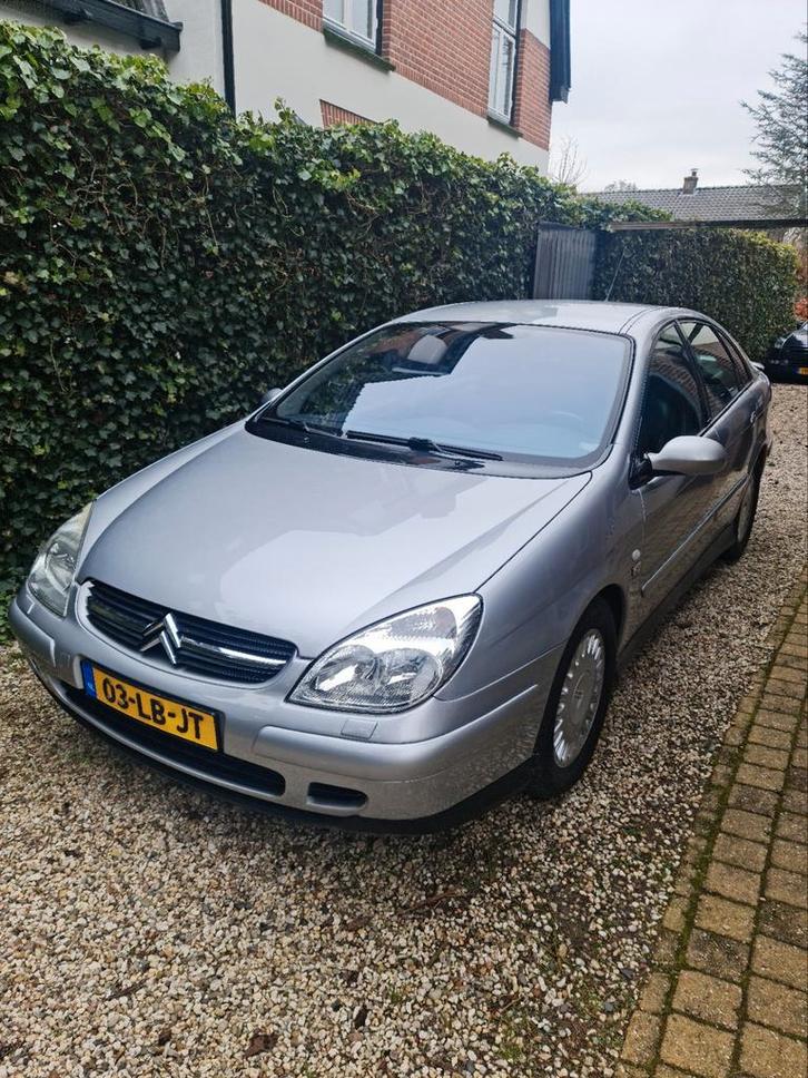 Citroen c5 v6 exclusive grijs metallic 2002, topper!, Auto's, Citroën, Particulier, C5, Airbags, Airconditioning, Boordcomputer