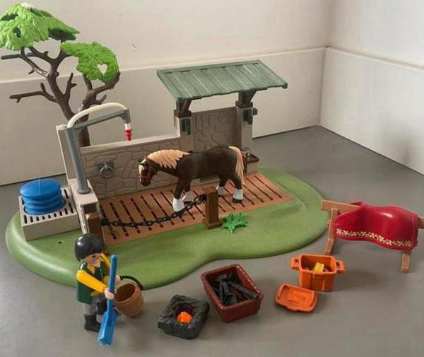 Playmobil paard - 5225 5226 5251, Kinderen en Baby's, Speelgoed | Playmobil, Zo goed als nieuw, Ophalen of Verzenden