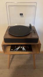 Platenspeler + Vinyl Platen + kast, Automatisch, Zo goed als nieuw, Platenspeler, Ophalen