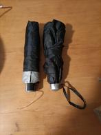 2 Kleine zwarte paraplu's, Sieraden, Tassen en Uiterlijk, Paraplu's, Ophalen of Verzenden, Gebruikt, Zwart
