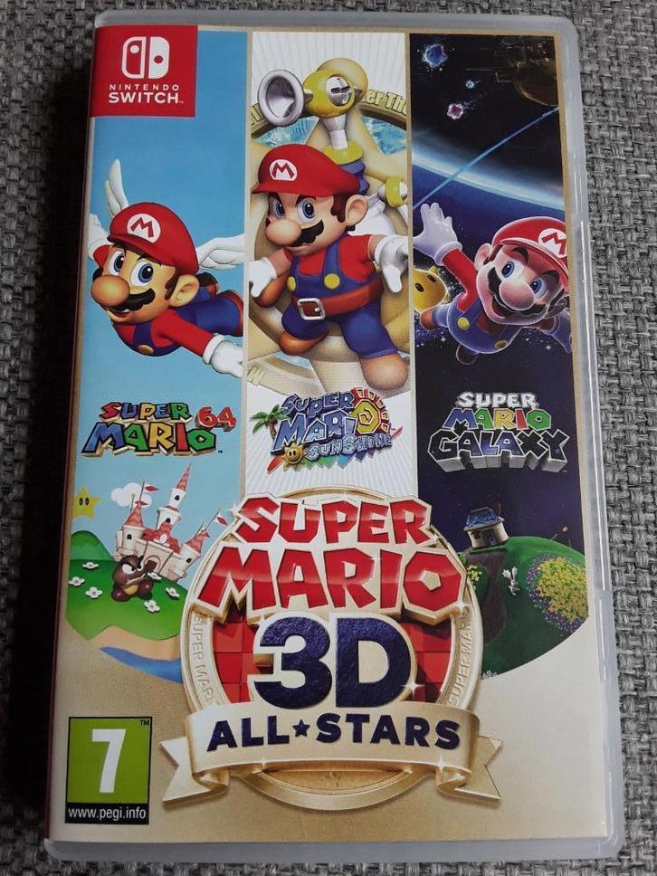 Nintendo Switch Game Super Mario 3D All-Stars, Spelcomputers en Games, Games | Nintendo Switch, Zo goed als nieuw, Avontuur en Actie