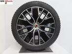 Originele Porsche Macan EV 21 inch velgen met winterbanden, Auto-onderdelen, Banden en Velgen, Gebruikt, 255 mm, -, -