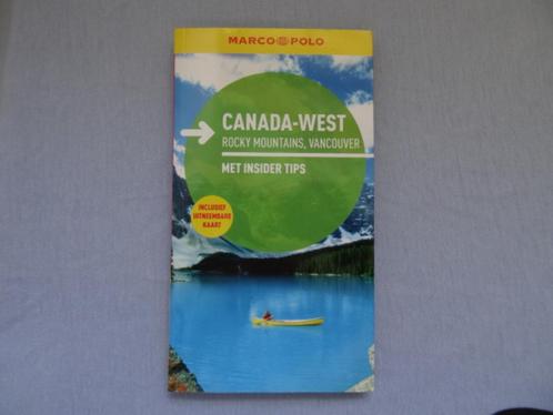 Canada west ; marco polo reisgids + de landkaart, Boeken, Reisgidsen, Zo goed als nieuw, Reisgids of -boek, Noord-Amerika, Marco Polo