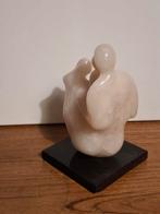 Albasten beeldje gezin., Antiek en Kunst, Kunst | Beelden en Houtsnijwerken, Ophalen of Verzenden