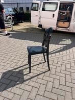Kartell look a like zwarte stoel, Tuin en Terras, Tuinstoelen, Ophalen of Verzenden, Zo goed als nieuw, Kunststof