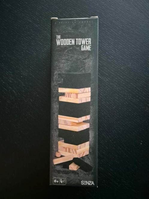 The Wooden Tower Game - gezelschapsspel, Hobby en Vrije tijd, Gezelschapsspellen | Overige, Nieuw, Ophalen of Verzenden