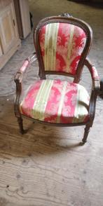 Vintage Louis XV of Louis quinze stoel, Antiek en Kunst, Antiek | Meubels | Stoelen en Banken, Ophalen