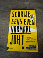 Rick Evers - Schrijf eens even normaal, joh!, Sociale wetenschap, Ophalen of Verzenden, Zo goed als nieuw, Rick Evers; Willem Verdaasdonk