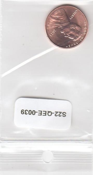 S22-QEE-0039-M48 United States 1 Cent UNC 2023 KM468    