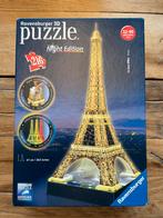 Mooie 3D puzzel Eiffeltoren (Ravensburger), Ophalen of Verzenden, Meer dan 50 stukjes, Zo goed als nieuw, 6 jaar of ouder