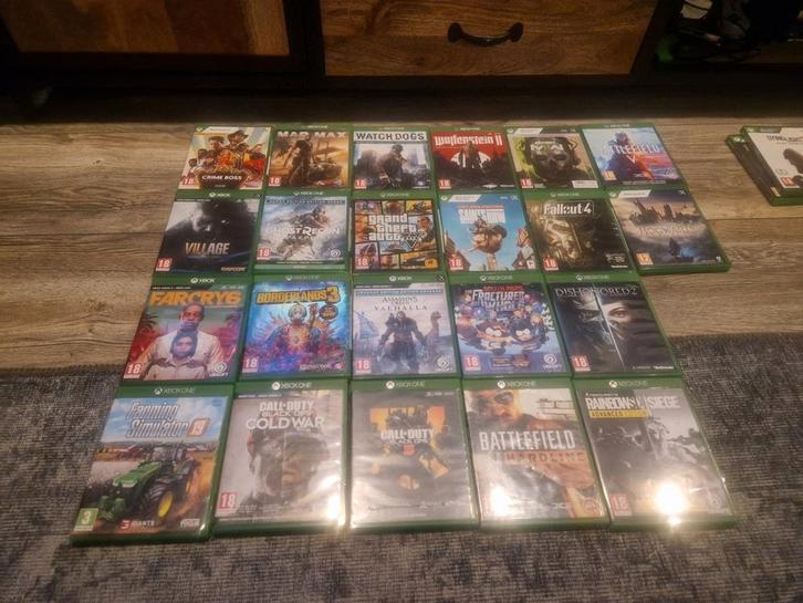 Spellen xbox one en x series, Spelcomputers en Games, Games | Xbox Series X en S, Zo goed als nieuw, Ophalen of Verzenden