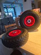 Steekwagenwiel 2 stuks, Ophalen of Verzenden