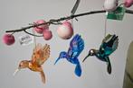 3 x kerstornament kerstbal kersthanger kolibrie Kurt Adler, Diversen, Kerst, Ophalen of Verzenden, Nieuw