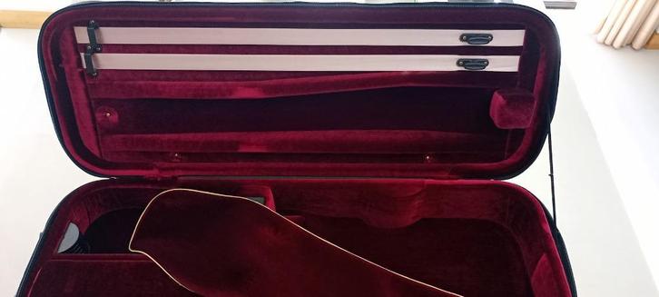 Vioolkoffer / Viola Case Neva ZGAN (met taxatie), Muziek en Instrumenten, Behuizingen en Koffers, Zo goed als nieuw, Overige instrumenten
