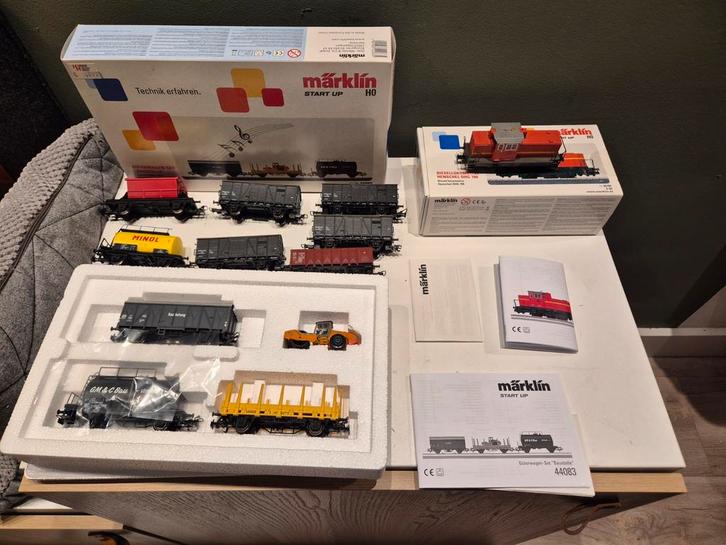 Märklin MFX locomotief en wagons met sound, Hobby en Vrije tijd, Modeltreinen | H0, Zo goed als nieuw, Treinset, Ophalen of Verzenden