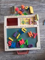 Fisher Price School Days Desk Vintage, Antiek en Kunst, Antiek | Speelgoed, Ophalen of Verzenden