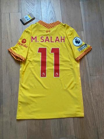 Liverpool Derde Shirt 2021/22 – Salah – Spelersversie beschikbaar voor biedingen