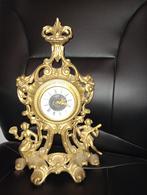 Schouwklok zie foto, Antiek en Kunst, Antiek | Klokken, Ophalen of Verzenden