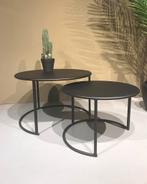 - HAANS - Coffee table Iron, Nieuw, Rond, Metaal, Ophalen