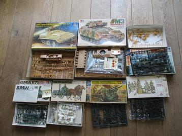 (1)Incomplete sets militair  beschikbaar voor biedingen