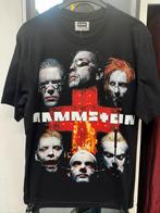 Rammstein t-shirt naat L 2kanten opdruk, Maat 52/54 (L), Zwart, Nieuw, Ophalen of Verzenden
