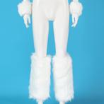 Witte dames bootcovers / schoenenhoes schoenen hoezen chaps, Kleding | Dames, Verzenden, Nieuw