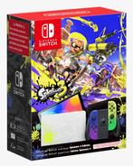Nintendo Switch OLED Splatoon 3 editie, Switch OLED, Met 2 controllers, Ophalen of Verzenden, Zo goed als nieuw