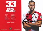 HANCKO Feyenoord Rotterdam 2025 ECHTE handtekening, Verzenden, Nieuw, Feyenoord, Spelerskaart