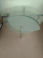 koffie tafel, Huis en Inrichting, Tafels | Bijzettafels, Minder dan 55 cm, Rond, Modern, Ophalen