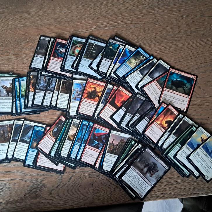 Magic: The Gathering Bulk - 90 Kaarten, Hobby en Vrije tijd, Verzamelkaartspellen | Magic the Gathering, Gebruikt, Meerdere kaarten