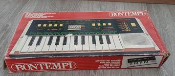 Bontempi HT 313.10 analogue keyboard home organ 1984  Italy  beschikbaar voor biedingen