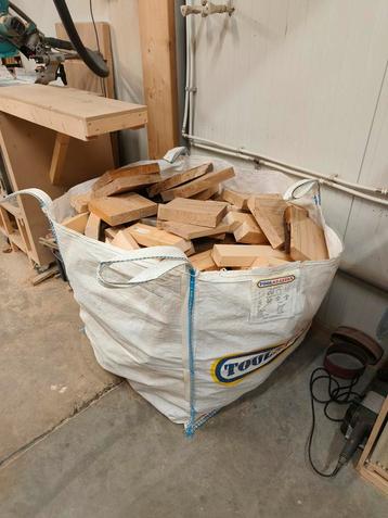 Big Bag Stookhout Eiken/Vuren - ca. 0,5m3 beschikbaar voor biedingen