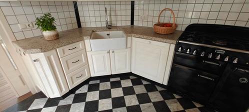 Keuken met Falcon Fornuis te Koop, compleet of in delen, Huis en Inrichting, Keuken | Keukenelementen, Gebruikt, 200 cm of meer