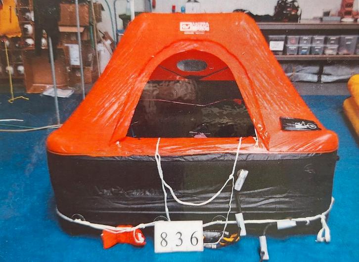 Afgekeurd reddingsvlot, Watersport en Boten, Bootonderdelen, Gebruikt, Ophalen