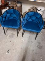 2 Underbar Grace velvet eetkamerstoelen, Ophalen of Verzenden, Nieuw, Vijf, Zes of meer stoelen