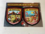 Ansichtkaart met stickers De Eemhof Flevopolder, Verzenden, Gebruikt