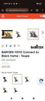 YOYO 2 BABYZEN Connect, Kinderen en Baby's, Buggy's, Ophalen of Verzenden, Zo goed als nieuw, Overige merken