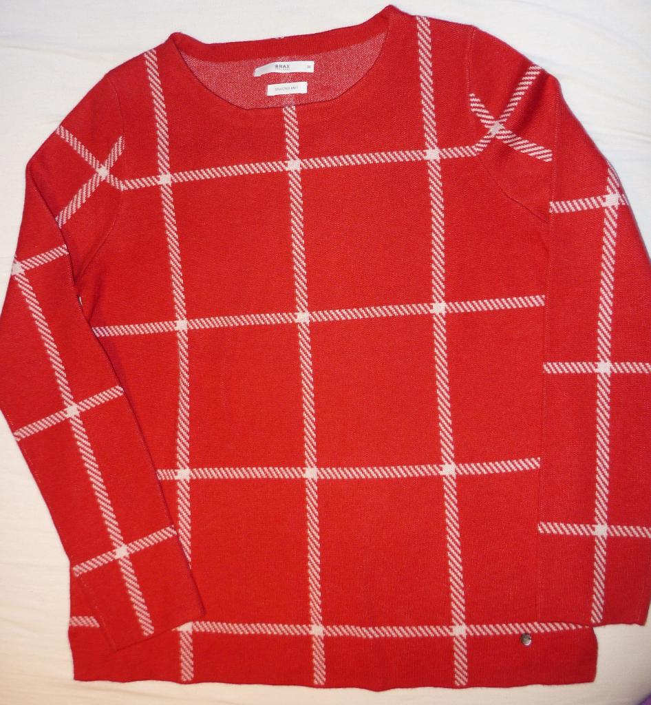 Gloednieuwe mooie trui/pullover  van BRAX ,maat M, Kleding | Dames, Truien en Vesten, Verzenden, Nieuw, Maat 38/40 (M), Rood