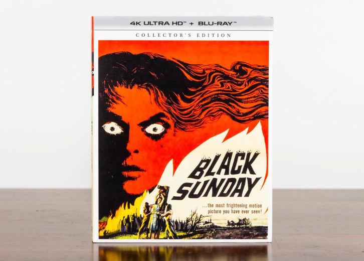 Black Sunday 4K UHD + Blu-Ray (US Import) Scream Factory, Cd's en Dvd's, Blu-ray, Nieuw in verpakking, Horror, Ophalen of Verzenden