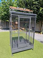 Montana Castel Nova-Play antic Papegaaienkooi, Ophalen, Zo goed als nieuw, Metaal, Vogelkooi