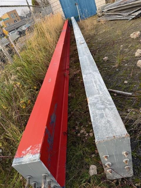 IPE -balken 2 stuks, Doe-het-zelf en Verbouw, Metalen, Gebruikt, IJzer, Ophalen