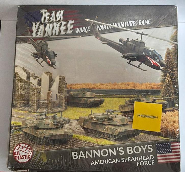 Nieuw! Team Yankee |TUSAB1 | Bannon's Boys, Hobby en Vrije tijd, Wargaming, Nieuw, Ophalen of Verzenden