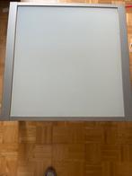 Salontafel met melkglazen plaat, Doe-het-zelf en Verbouw, Glas en Ramen, Ophalen, Zo goed als nieuw, Minder dan 80 cm