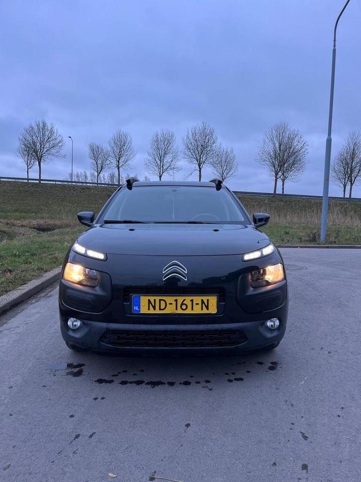 Citroën C4 Cactus 1.2 E-vti 82 Etg5 Airdream 2017 Zwart, Auto's, Citroën, Particulier, C4 Cactus, Benzine, B, Hatchback, Automaat