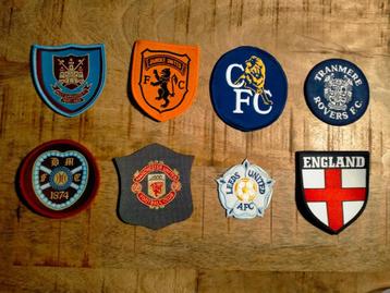 Chelsea Liverpool Engeland Schotland vintage voetbal patch beschikbaar voor biedingen
