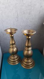 Messing kandelaars, Ophalen, Koper of Brons